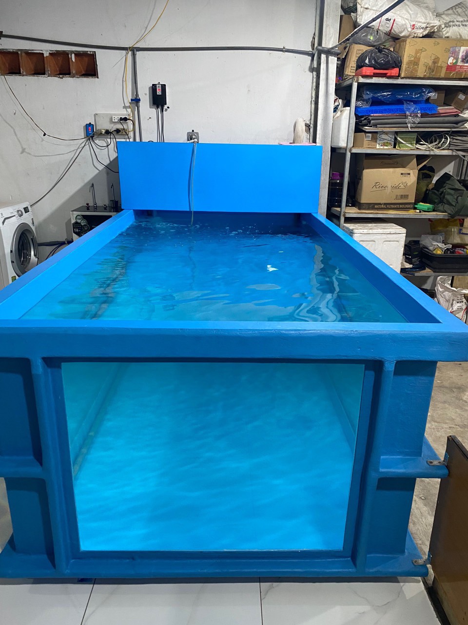 Thùng nhựa composite nuôi cá - Thùng Composite Vĩnh Lộc - Xưởng Sản Xuất Thùng Nhựa Composite Đại Tây Dương