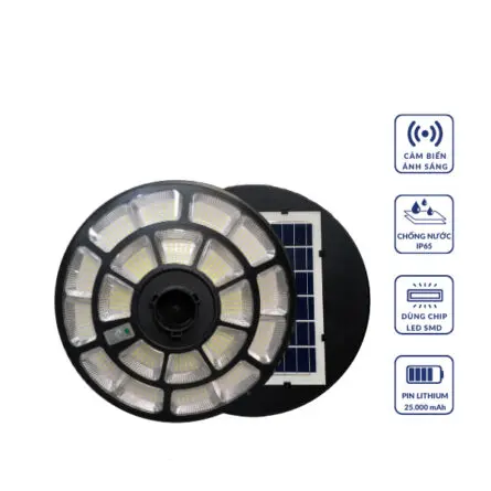 Đèn năng lượng mặt trời UFO 1000 công suất 1000W - Quỳnh An Solar - Công Ty TNHH Xây Dựng Và Công Nghệ Quỳnh An