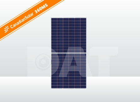 Tấm pin năng lượng mặt trời Canadian 365W - Quỳnh An Solar - Công Ty TNHH Xây Dựng Và Công Nghệ Quỳnh An