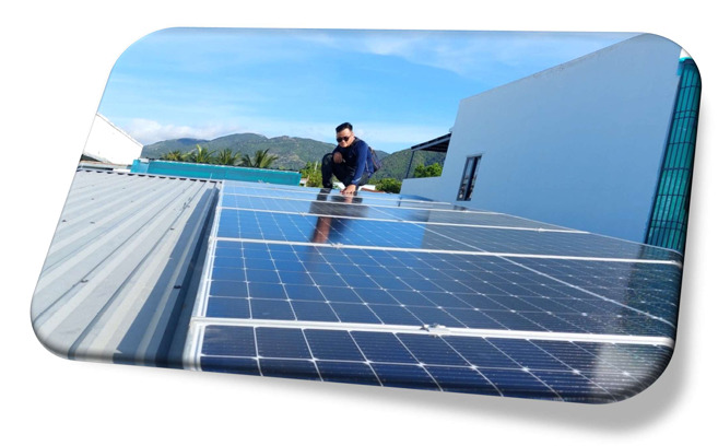 Dự án điện mặt trời áp mái - Quỳnh An Solar - Công Ty TNHH Xây Dựng Và Công Nghệ Quỳnh An
