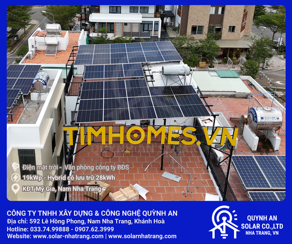 Hình ảnh thực tế - Quỳnh An Solar - Công Ty TNHH Xây Dựng Và Công Nghệ Quỳnh An
