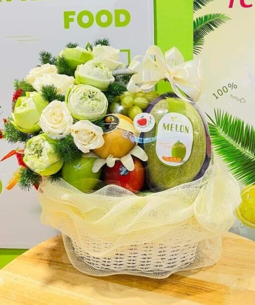 Giỏ trái cây MS07 - Phúc Lộc Thọ Fruits - Công Ty TNHH Hoa Quả Phúc Lộc Thọ