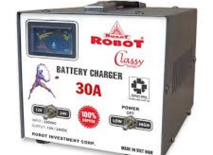 Máy sạc ROBOT BMC 30A - ắc Quy Phúc Duy An - Công Ty TNHH Xây Dựng Thương Mại Dịch Vụ Phúc Duy An