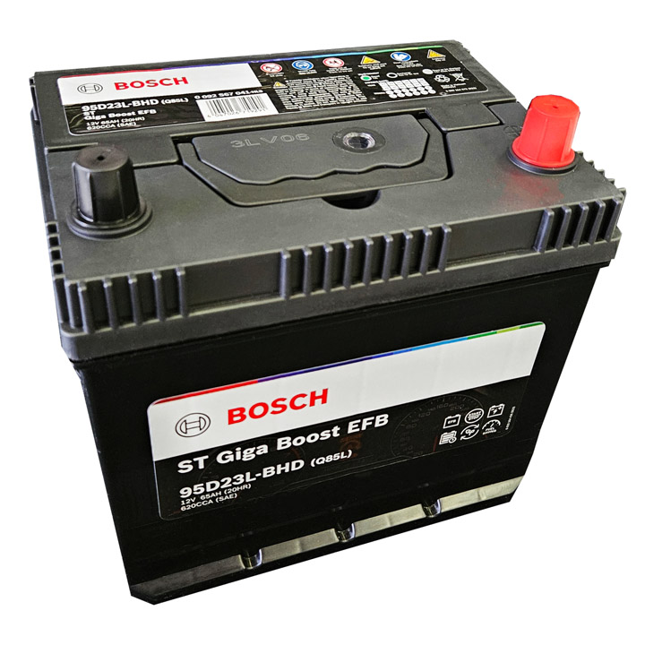 Ắc quy BOSCH EFB Q-85/95D23L (Start-Stop) - ắc Quy Phúc Duy An - Công Ty TNHH Xây Dựng Thương Mại Dịch Vụ Phúc Duy An