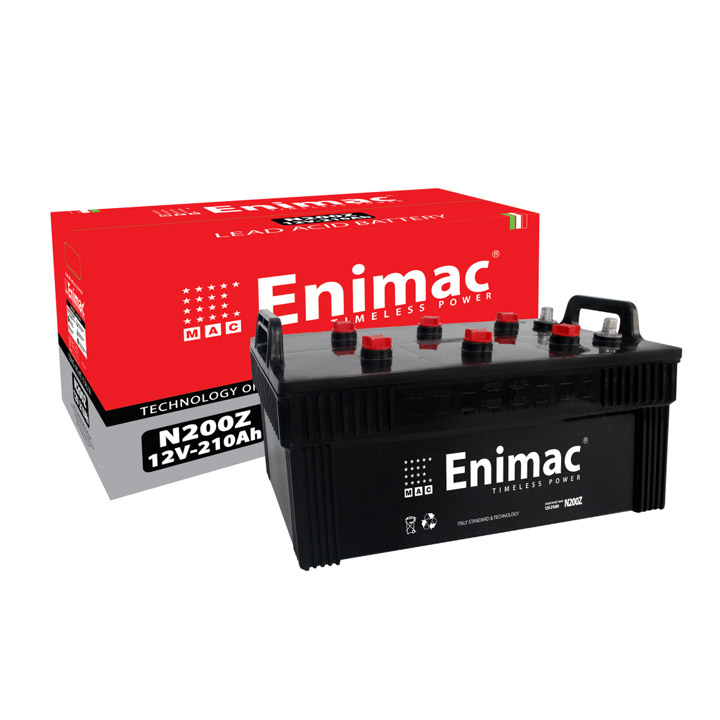 Ắc quy ENIMAC N200Z - ắc Quy Phúc Duy An - Công Ty TNHH Xây Dựng Thương Mại Dịch Vụ Phúc Duy An