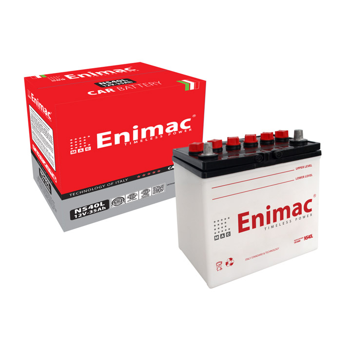 Ắc quy ENIMAC NS40R/L - ắc Quy Phúc Duy An - Công Ty TNHH Xây Dựng Thương Mại Dịch Vụ Phúc Duy An