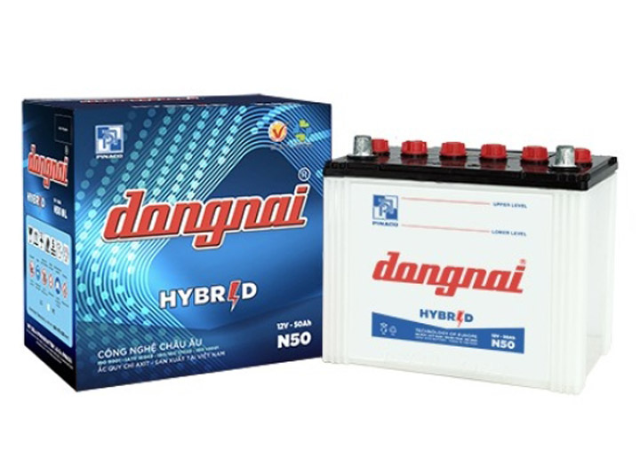 Ắc quy nước Đồng Nai 12v 50Ah - N50 - ắc Quy Phúc Duy An - Công Ty TNHH Xây Dựng Thương Mại Dịch Vụ Phúc Duy An