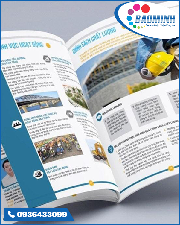 In catalogue - In Bao Bì Giấy - Công Ty Cổ Phần Thiết Kế Và In Công Nghiệp Bảo Minh