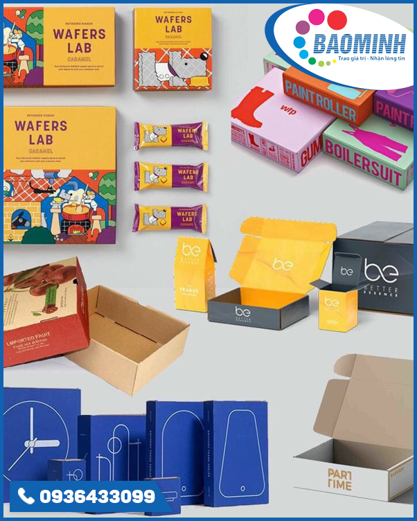 In hộp giấy - In Bao Bì Giấy - Công Ty Cổ Phần Thiết Kế Và In Công Nghiệp Bảo Minh