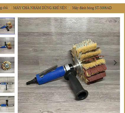 Máy chà nhám dùng khí nén - Chi Nhánh Công Ty TNHH Một Thành Viên Xuất Nhập Khẩu Thương Mại Thịnh Dũng