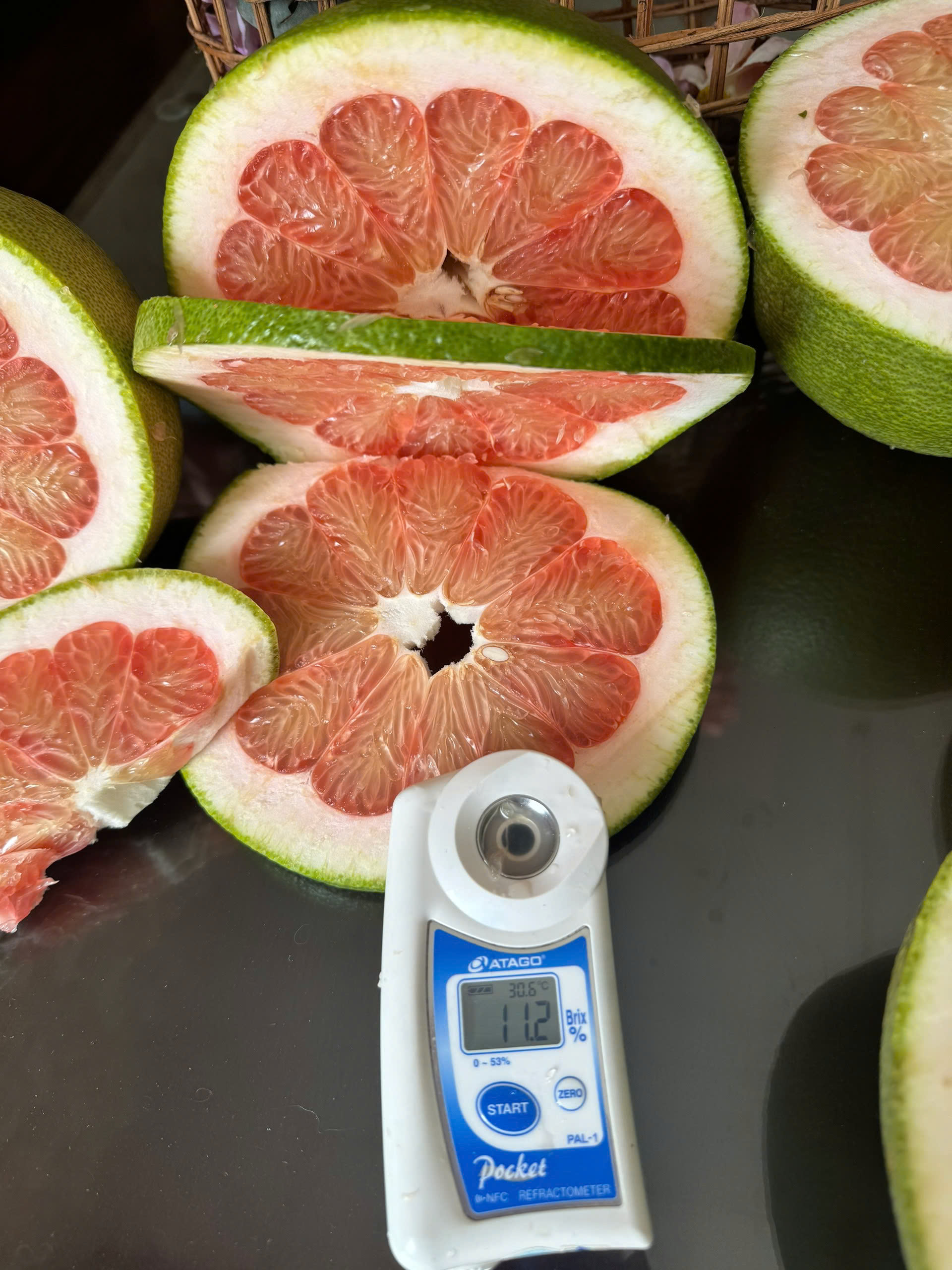 Bưởi hồng da xanh - Nhà Xuất Khẩu Bưởi Hồng, Dừa Tươi & Sầu Riêng Từ Việt Nam - Công Ty TNHH Xuất Nhập Khẩu Tuệ Hương