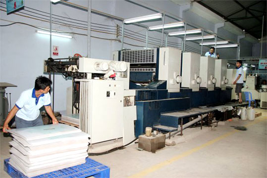 Hình ảnh xưởng sản xuất - In ấn Quảng Cáo Hoàng Nguyễn - Công Ty TNHH Quảng Cáo Truyền Thông Hoàng Nguyễn