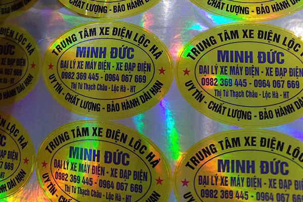 In tem Hologram - In ấn Quảng Cáo Hoàng Nguyễn - Công Ty TNHH Quảng Cáo Truyền Thông Hoàng Nguyễn