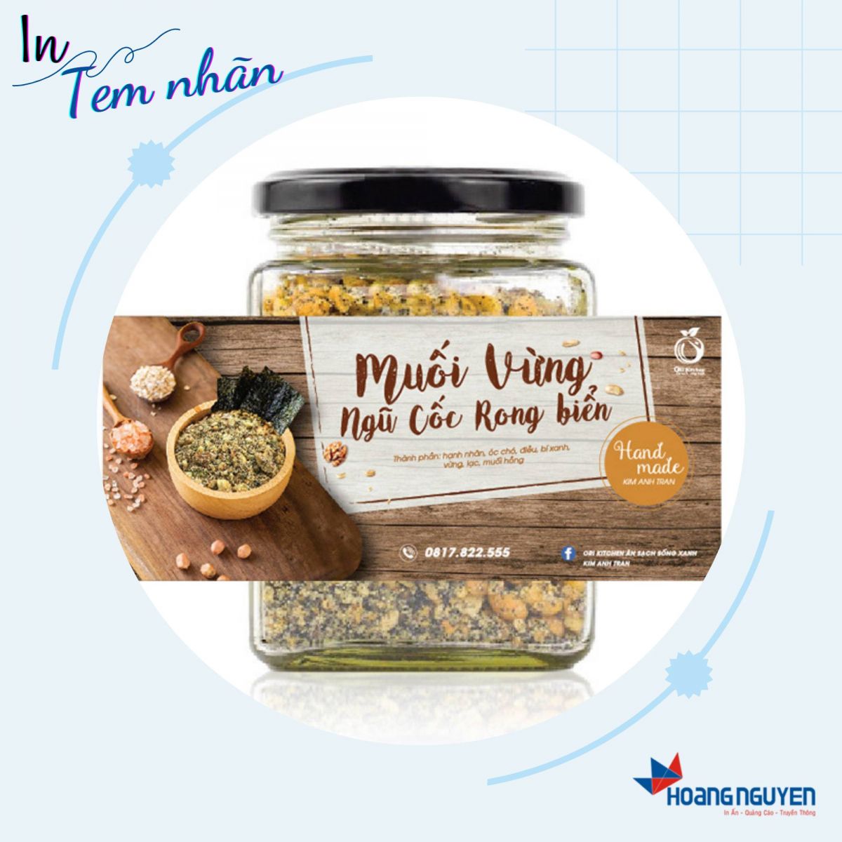 In tem nhãn, nhãn mác - In ấn Quảng Cáo Hoàng Nguyễn - Công Ty TNHH Quảng Cáo Truyền Thông Hoàng Nguyễn