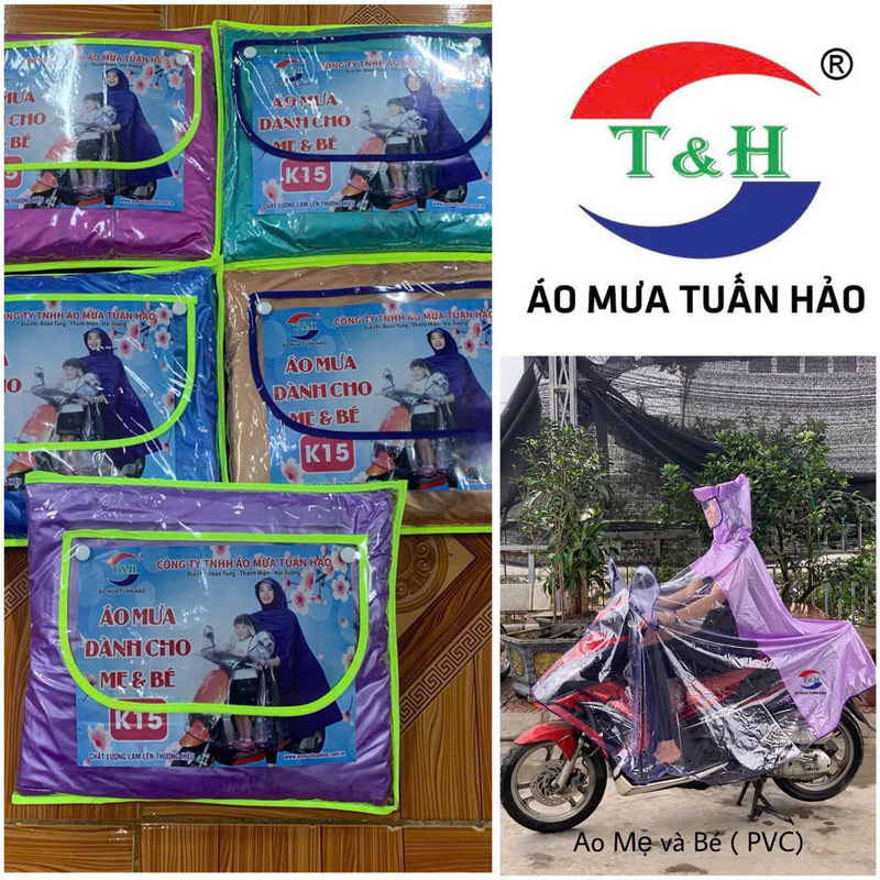 Áo mưa các loại - áo Mưa Tuấn Hảo - Công Ty TNHH áo Mưa Tuấn Hảo