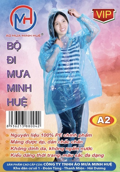 Áo mưa bộ - áo Mưa Minh Huệ - Công Ty TNHH áo Mưa Minh Huệ