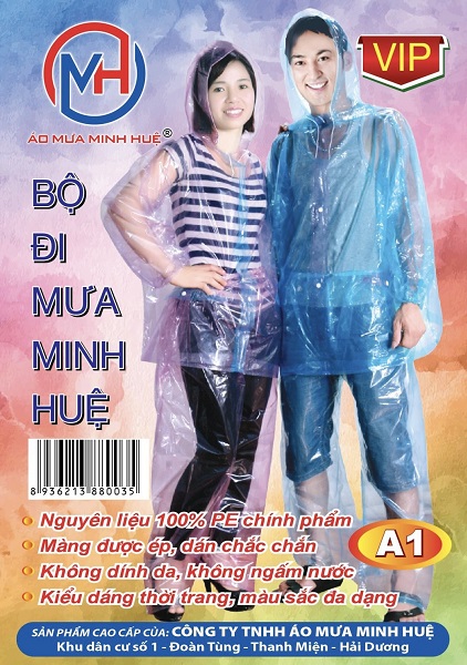 Áo mưa tiện lợi - áo Mưa Minh Huệ - Công Ty TNHH áo Mưa Minh Huệ