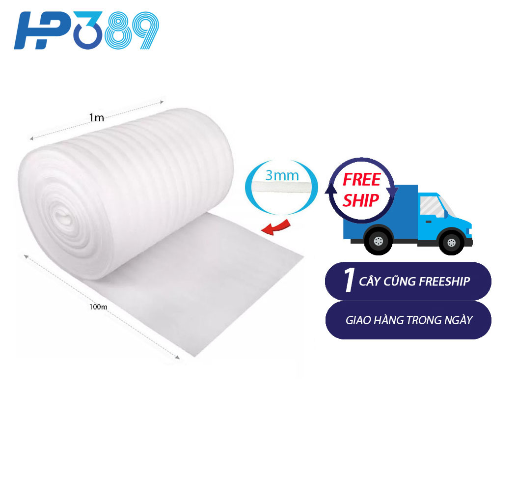 Xốp foam 3mm - Vật Liệu Đóng Gói  HP389 - Công Ty TNHH Nhựa HP389