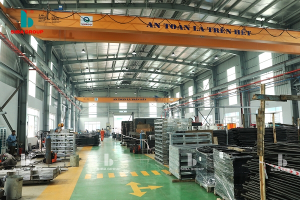 Nhà máy cơ khí SIBA GROUP - Tủ Bảng Điện SIBA - Công Ty Cổ Phần Tập Đoàn Cơ Khí Công Nghệ Cao SIBA