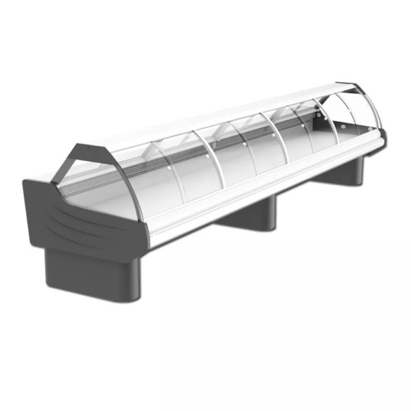 Tủ mát trưng bày thực phẩm cửa kính cong có điều khiển - Tủ Bảng Điện SIBA - Công Ty Cổ Phần Tập Đoàn Cơ Khí Công Nghệ Cao SIBA