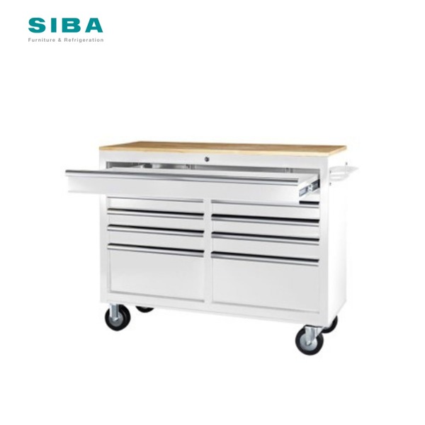 Tủ dụng cụ 9 ngăn kéo - Tủ Sắt Văn Phòng SIBA - Công Ty Cổ Phần Tập Đoàn Cơ Khí Công Nghệ Cao SIBA