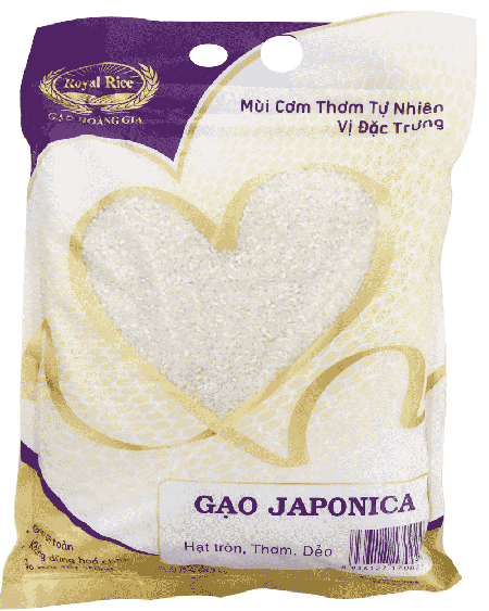 Gạo Japonica 2kg - Gạo Hoàng Gia - Công Ty TNHH Sản Xuất XNK Lương Thực Trường Thuận Phú