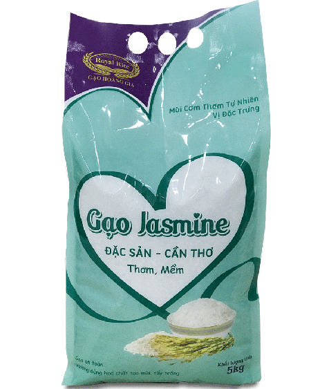 Gạo Jasmine 5kg - Gạo Hoàng Gia - Công Ty TNHH Sản Xuất XNK Lương Thực Trường Thuận Phú