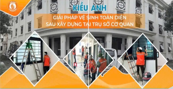 Vệ sinh sau xây dựng - Công Ty TNHH Phát Triển Dịch Vụ Kiều Anh