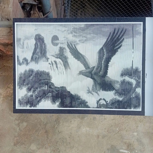 In ảnh men sứ