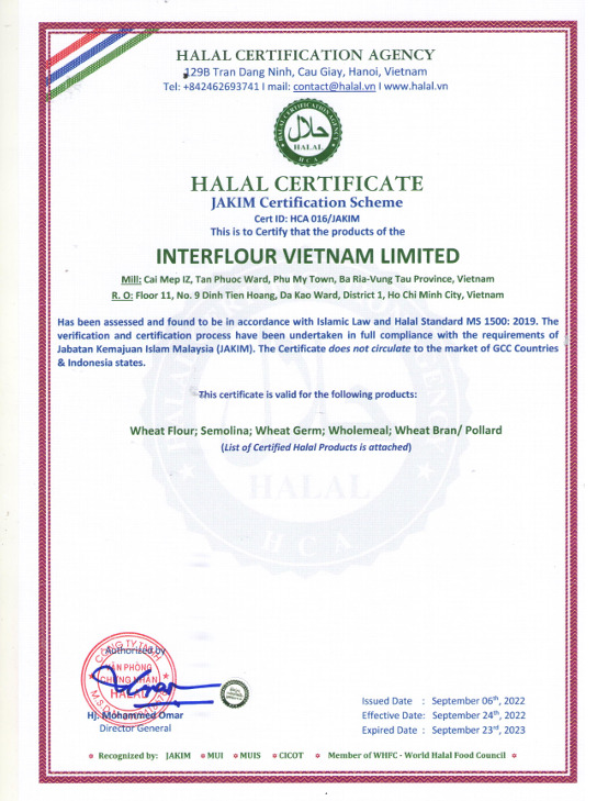 Chứng nhận HALAL
