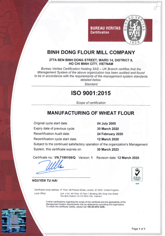 Chứng nhận ISO 9001:2015