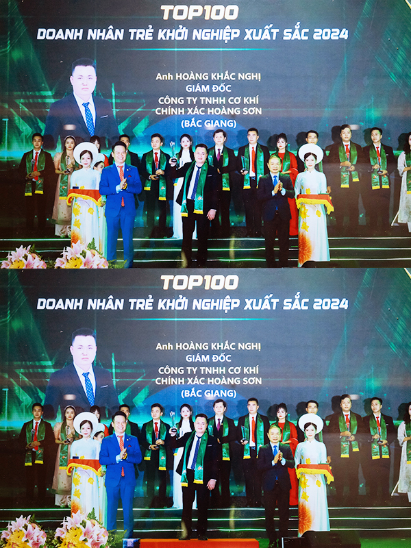 Chứng nhận TOP 100