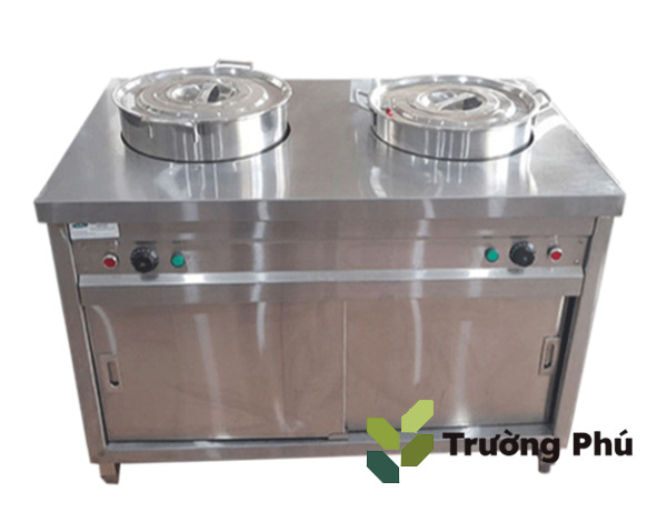 Tủ giữ nóng cơm canh 2 nồi
