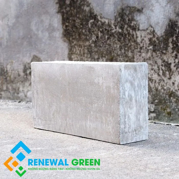 Gạch bê tông bọt khí cách nhiệt chống nóng - Phào Chỉ Renewal Green - Công Ty TNHH Vật Liệu Tái Tạo Năng Lượng Xanh