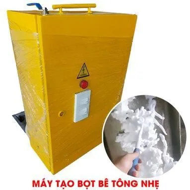 Máy tạo bọt bê tông nhẹ sản xuất bê tông bọt khí - Phào Chỉ Renewal Green - Công Ty TNHH Vật Liệu Tái Tạo Năng Lượng Xanh