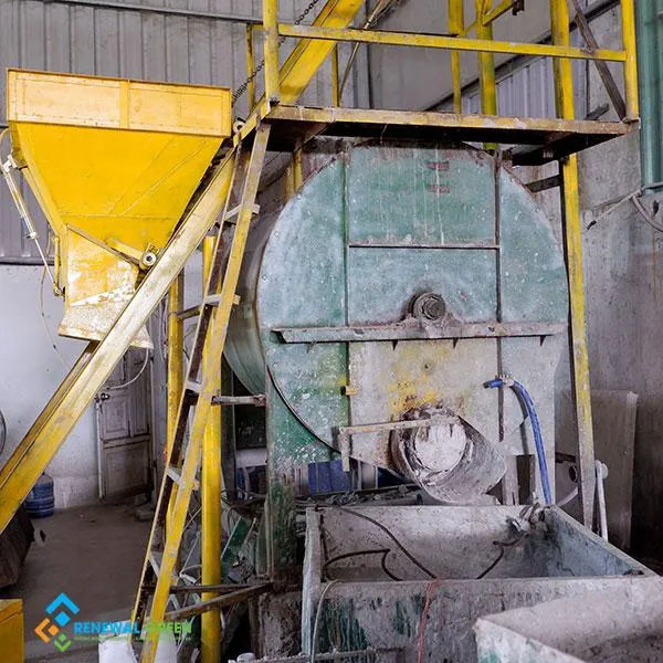 Máy trộn bê tông nhẹ bê tông bọt xốp - Phào Chỉ Renewal Green - Công Ty TNHH Vật Liệu Tái Tạo Năng Lượng Xanh