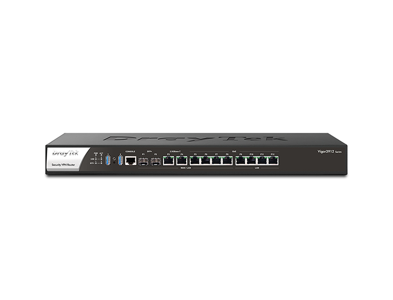 Router DrayTek Vigor3912S - Công Nghệ Việt Tuấn - Công Ty TNHH Công Nghệ Việt Tuấn