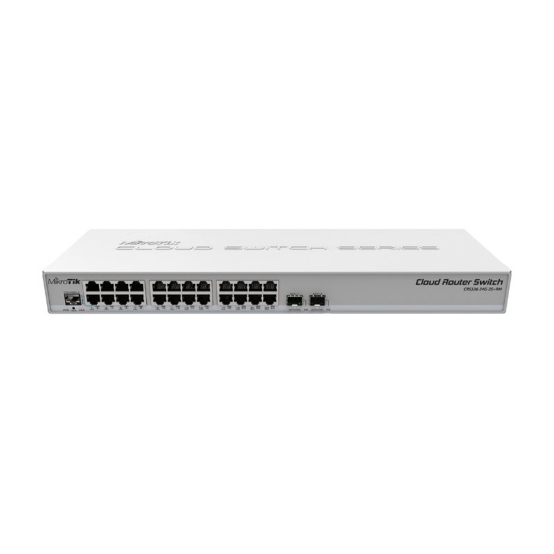 Switch MikroTik CRS326 24G 2S RM - Công Nghệ Việt Tuấn - Công Ty TNHH Công Nghệ Việt Tuấn