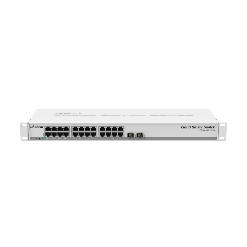 Switch MikroTik CSS326 24G 2S RM - Công Nghệ Việt Tuấn - Công Ty TNHH Công Nghệ Việt Tuấn