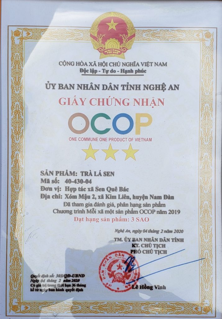 Giấy chứng nhận