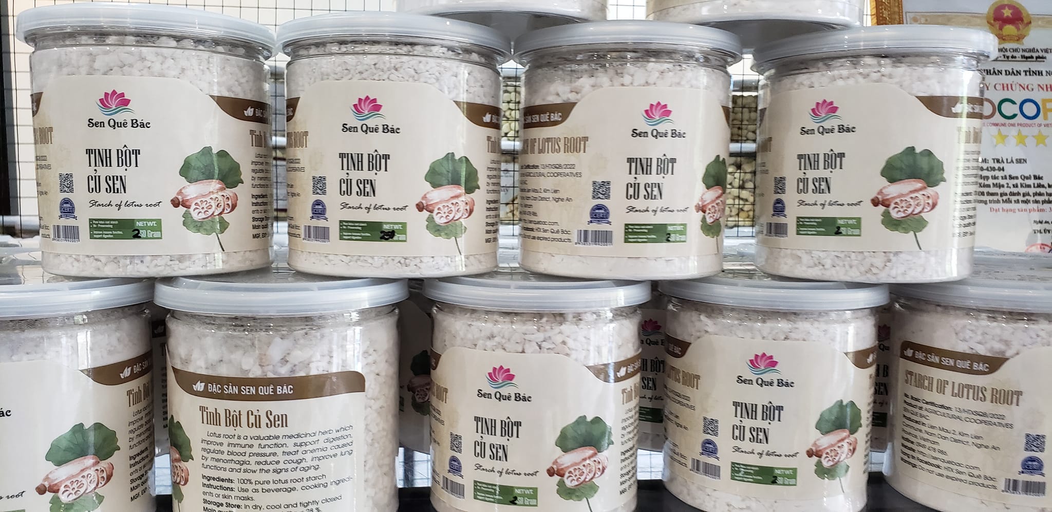 Hình ảnh hợp tác xã nông nghiệp Sen Quê Bác