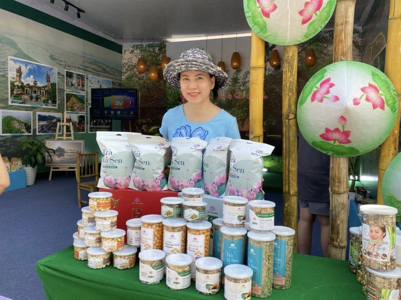 Hoạt động của hợp tác xã nông nghiệp Sen Quê Bác