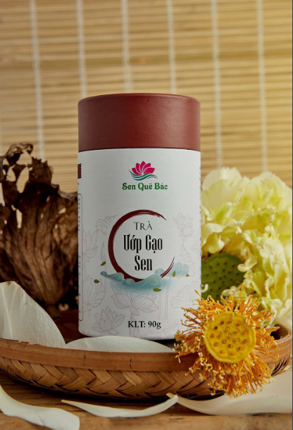 Trà ướp gạo sen