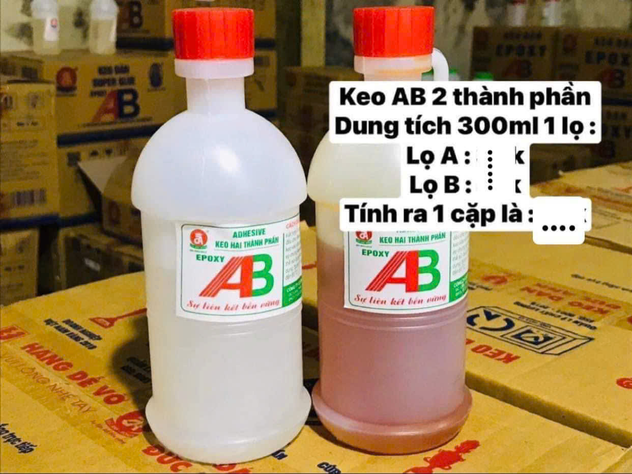Keo AB 2 thành phần
