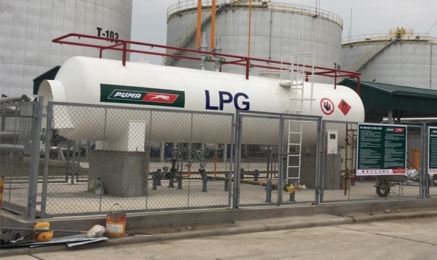 Lắp đặt bồn chứa gas - Công Ty Cổ Phần Kỹ Thuật Dầu Khí GT Việt Nam