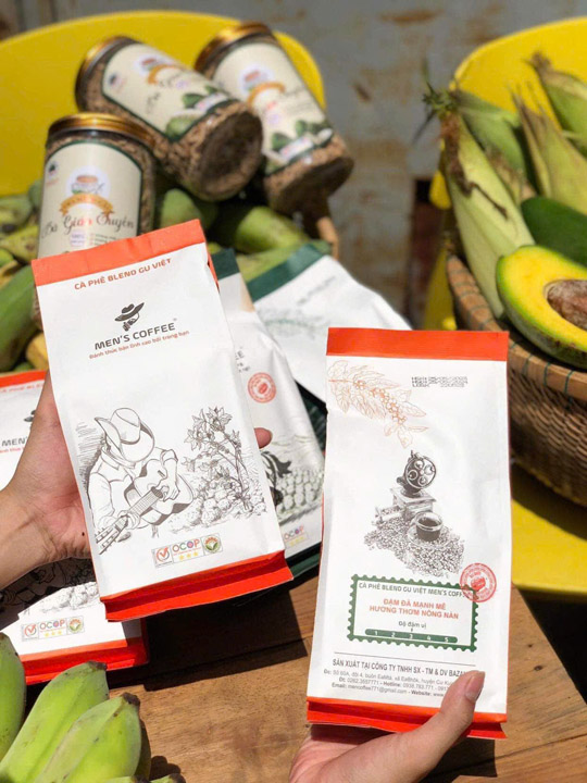 Cà phê Blend Gu Việt Men`s Coffee - Cà Phê Men`s Coffee - Công Ty TNHH Sản Xuất Thương Mại Và Dịch Vụ Bazan Đỏ