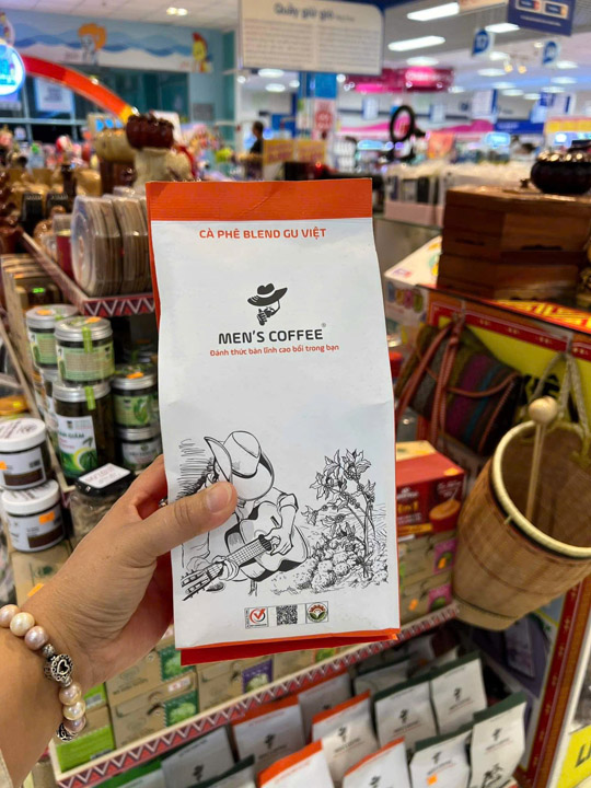 Cà phê Blend Gu Việt Men`s Coffee gói 500g - Cà Phê Men`s Coffee - Công Ty TNHH Sản Xuất Thương Mại Và Dịch Vụ Bazan Đỏ