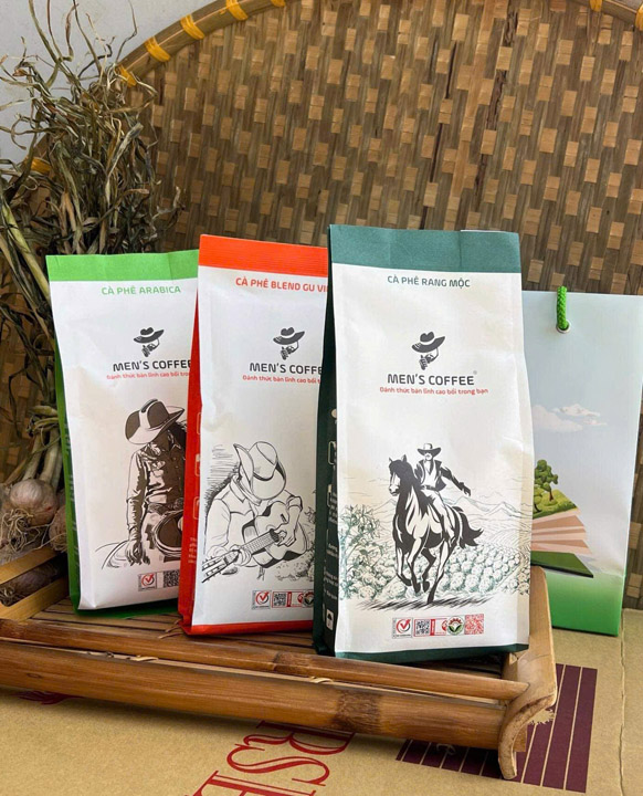 Cà phê Men`s Coffee - Cà Phê Men`s Coffee - Công Ty TNHH Sản Xuất Thương Mại Và Dịch Vụ Bazan Đỏ