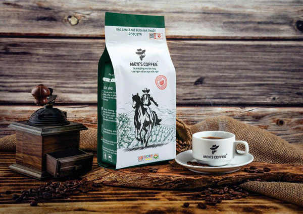 Cà phê Robusta Men`s Coffee - Cà Phê Men`s Coffee - Công Ty TNHH Sản Xuất Thương Mại Và Dịch Vụ Bazan Đỏ
