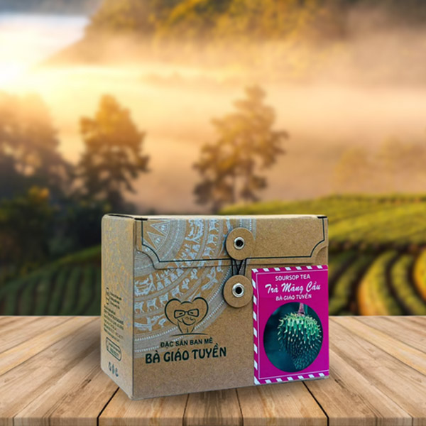 Trà Mãng Cầu Bà Giáo Tuyền hộp 100g - Cà Phê Men`s Coffee - Công Ty TNHH Sản Xuất Thương Mại Và Dịch Vụ Bazan Đỏ